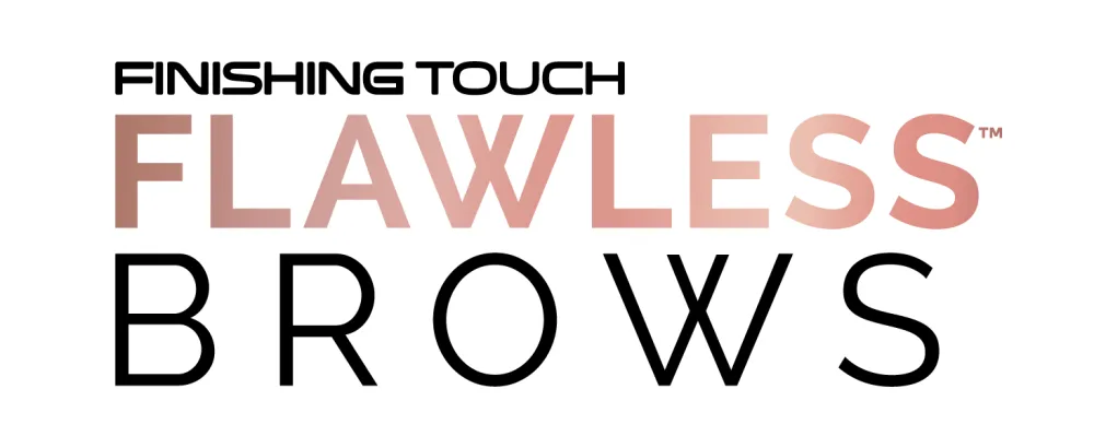 Finishing Touch Flawless Next Generation Brows Eyebrow Hair Trimmer Rechargeable White White Single - Finishing Touch Flawless Brows Logo