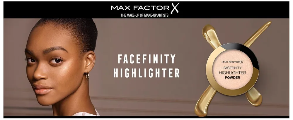 Max Factor Facefinity Powder Highlighter 001 Nude Beam nude beam Foundation - max factor highlighter