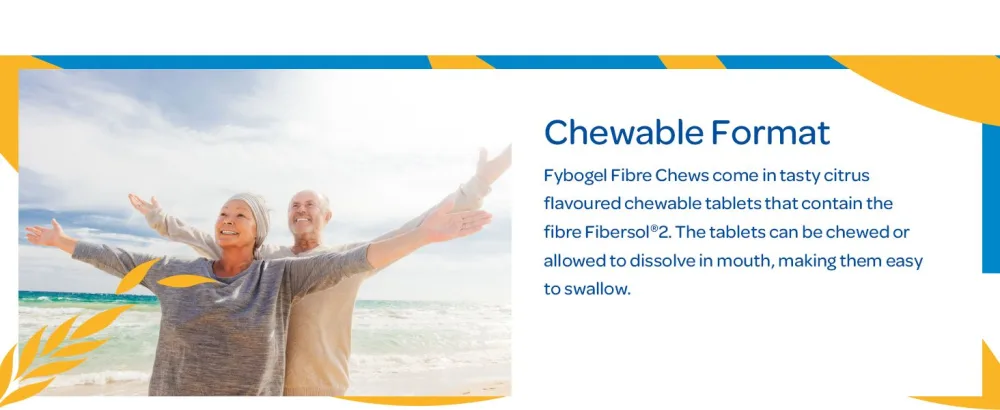 Fybogel FibreChews 60s 60 Count (Pack of 1) - Chewable format