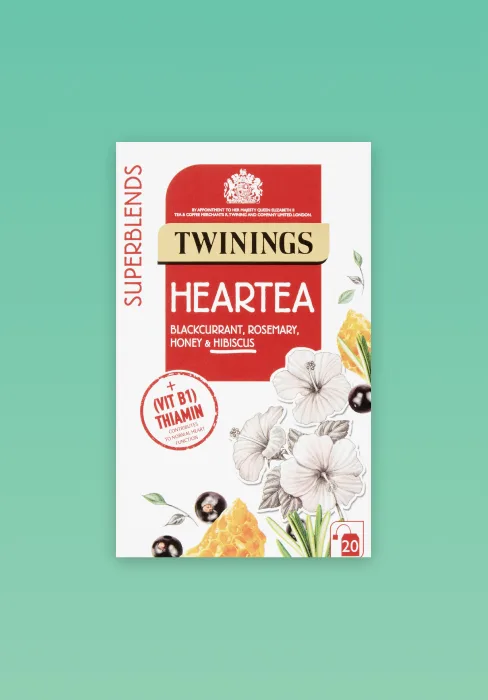 Twinings Superblends Immune Support Tea - Blackcurrant Raspberry & Elderberry Herbal Tea Infusion with Echinacea Root & Vitamin D 80 x Biodegradable Tea Bags Immune Support 80 Count (Pack of 1) - xxsx