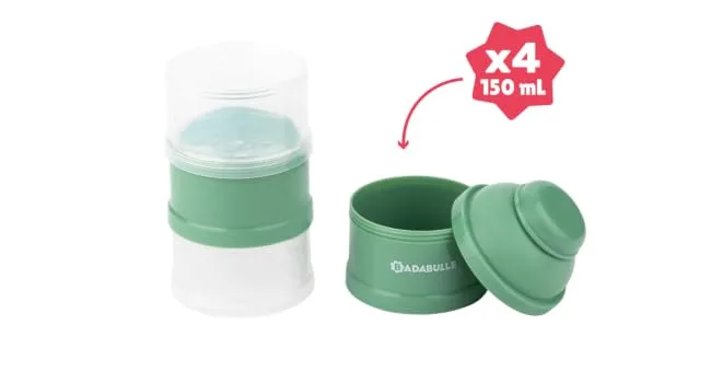 Badabulle Formula Milk Dispenser Green - Babydose