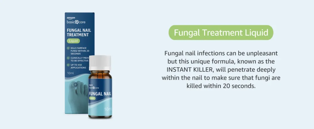 Amazon Basic Care Fungal Nail Treatment Liquid 10ml 10 ml - product information 2