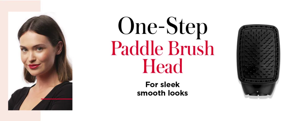 Revlon One-Step Volumiser Plus (Detachable Head Ceramic Titanium Barrel Styling Bristles with Activated Charcoal Pins Tourmaline Ionic Technology) RVDR5298UK Vol Plus - Revlon; One-Step; Volumiser Plus; hair dryers