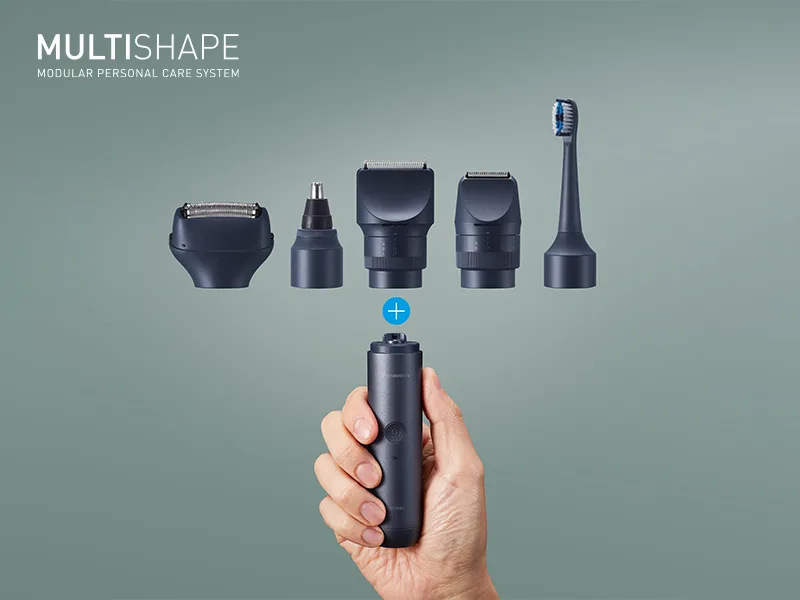 Panasonic ER-CSF1 MULTISHAPE Modular Personal Care System 3 Blade Electric Shaver Head for Men No Main Unit Shaver Head Attachment - product information 2