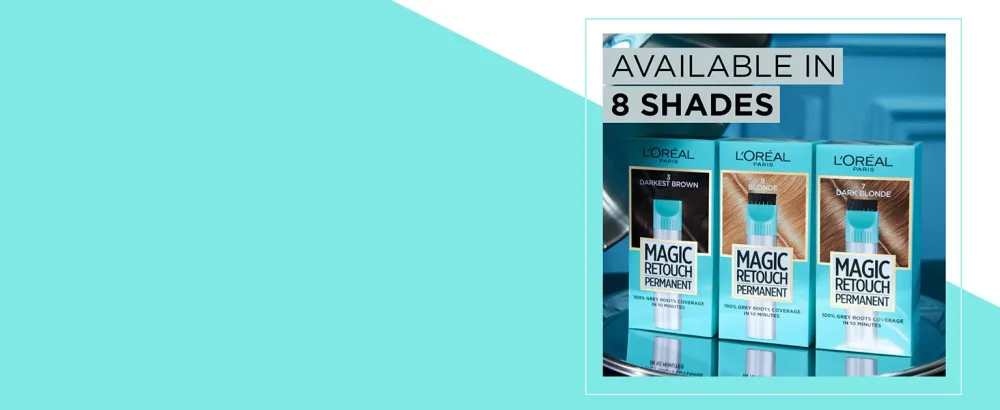L'Oreal Paris Magic Retouch Permanent Root Concealer Touching Up Grey Hair Dye Light Brown 6 95 g (Pack of 1) 6 Light Brown - magic retouch permanent is available in 8 shades