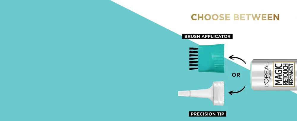 L'Oreal Paris Magic Retouch Permanent Root Concealer Touching Up Grey Hair Dye Light Brown 6 95 g (Pack of 1) 6 Light Brown - mess free hair colour, screw on the bottle the comb or precision cap and apply directly where needed