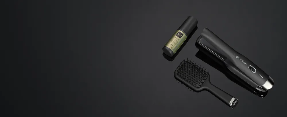 ghd Creative Curl Wand Giftset Edition - Hair Curlers (Black) Single - unplugged