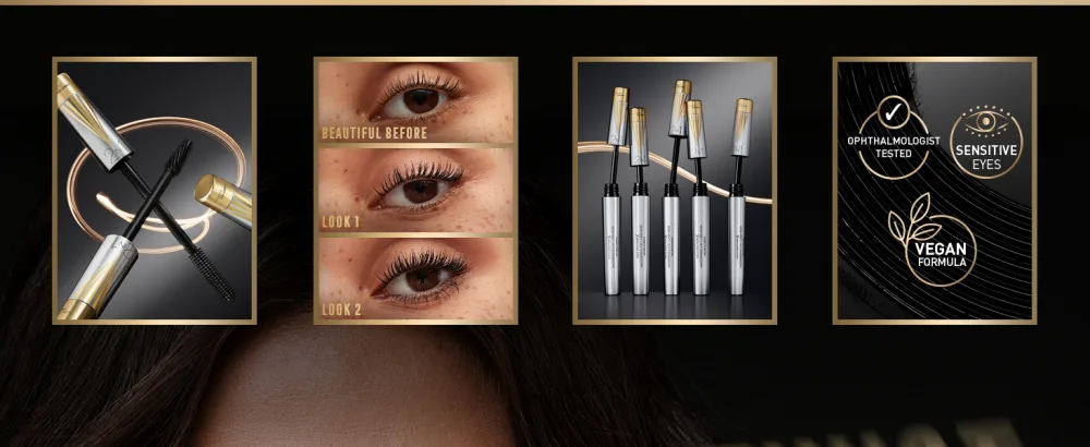 Max Factor Masterpiece Lash WOW Mascara 001 Black 7.0 milliliters Pack of 1 - lash wow
