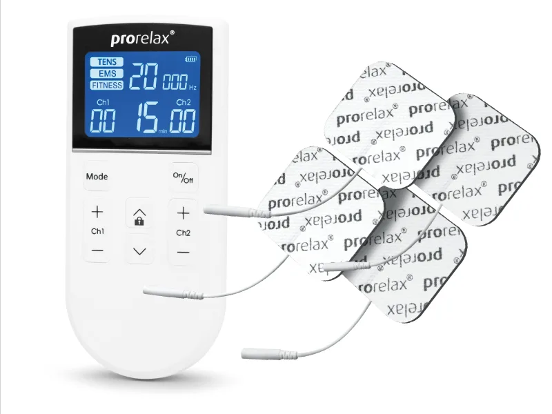 Prorelax 10010 Trio Plus - prorelax TENS/EMS TRIO+