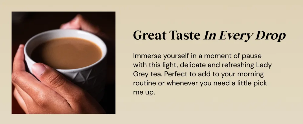 Twinings Lady Grey Tea Bright & Refreshing Black Tea with Zesty Orange 40 Biodegradable Tea Bags Lady Grey 40 Count (Pack of 1) - product information 2