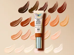 IT Cosmetics Your Skin But Better CC+ and Nude Glow Lightweight Medium Coverage Foundation and Glow Serum Light Medium 1 g (Pack of 1) - product information 2