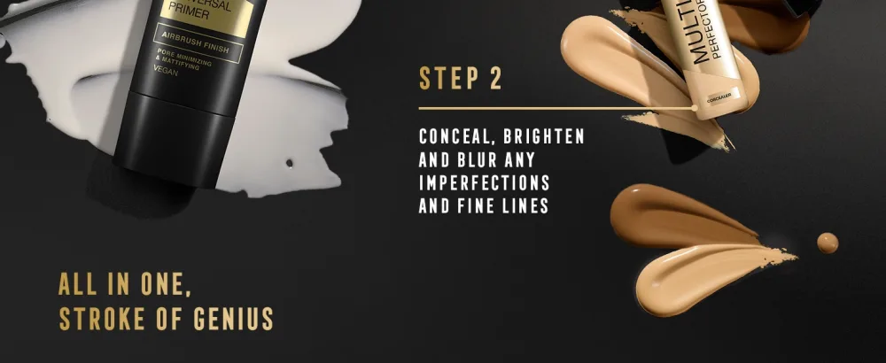Max Factor Facefinity Universal Primer Pore Mattifying & Minimising Long-Lasting Airbrush finish Ultra-Lightweight Silky Formula Protects Skin Antioxidants & Vitamin E Vegan Universal 30ml - Max Factor Facefinity Universal Face Primer