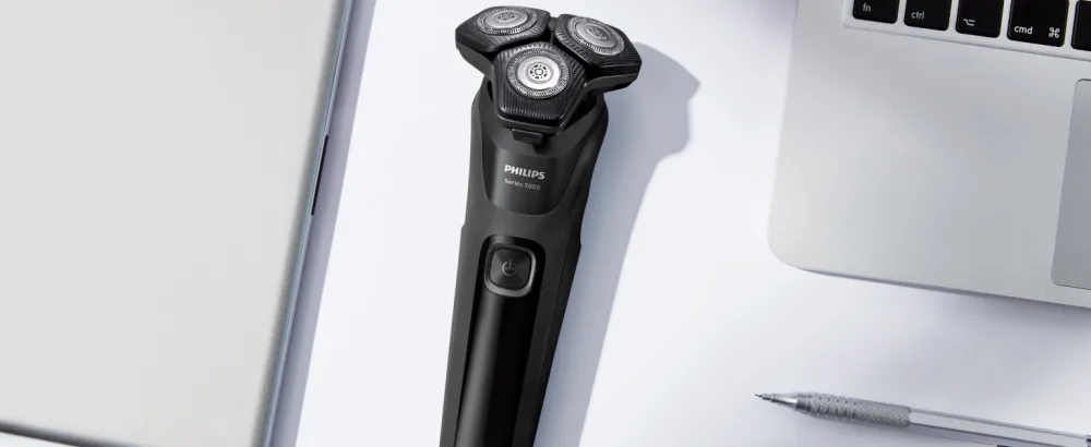 Philips Shaver Series 5000 Dry and Wet Electric Shaver for Men (Model S5585/30) S5000 Blue - product information 2