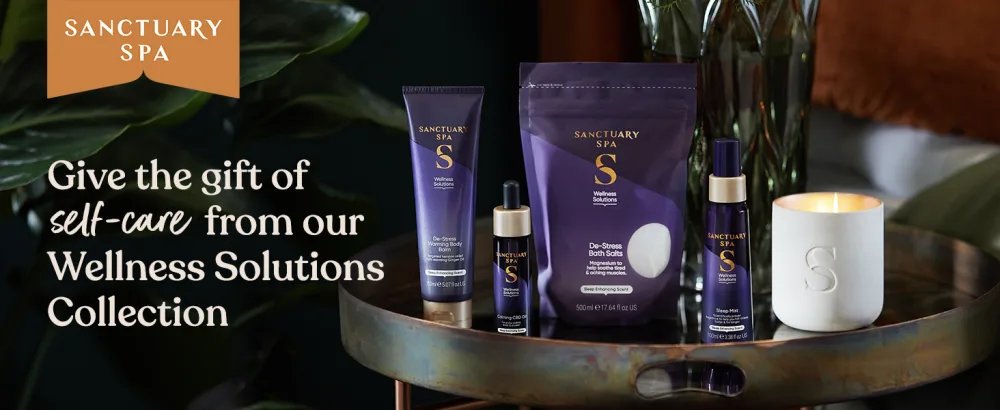 Sanctuary Spa Ultimate Calm Collection Gift Set Vegan Gift For Women Birthday Gift Womens Gift Sets Self Care Gift (Amazon Exclusive) Ultimate Calm Kit - WPP Header