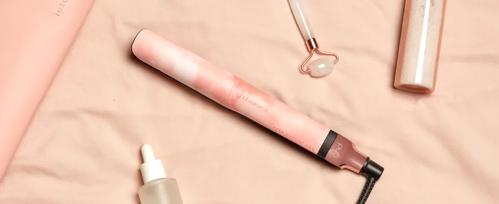 ghd Helios Limited Edition Professional Hair Dryer in Sun-Kissed Desert Pink Peach - pink