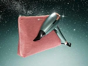ghd Platinum+ Styler - Professional Smart Hair Straighteners Wishbone Hinge Ultra Gloss Plates Festive Alluring Jade - Helios LE Jade Xmas