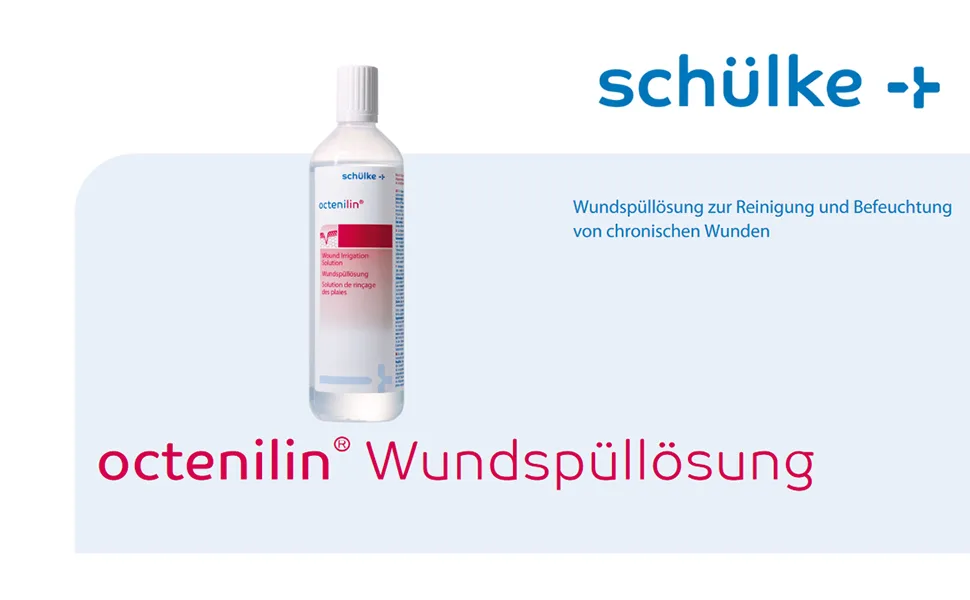 octenilin Wound Rinse Solution Wound Cleaning Acute Moisturising Cleaning 350 ml - headers