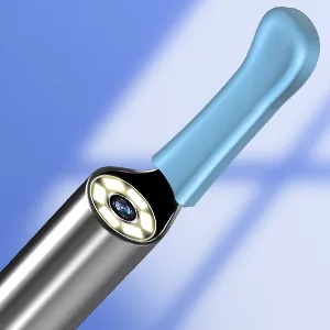 VITCOCO Ear Wax Removal Kit Ear Camera 1296P Ear Cleaner Ear Wax Remover 3.5mm Waterproof Ear Endoscope Camera Earwax Remover Tool for iPhone Ipad & Android - ear wax