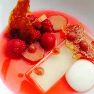Special Ingredients Molecular Gastronomy Ingredients Calcium Lactate 50g and Sodium Alginate 50g - Basil Poached Rhubarb