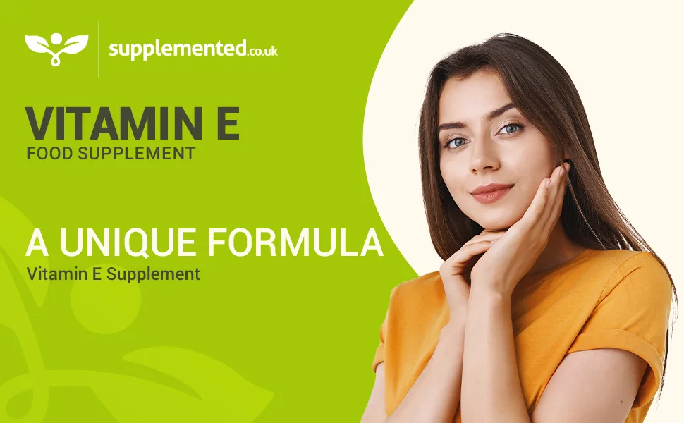 Vitamin E 400iu 180 Softgel Capsules UK Made Supplement - Vitamin E