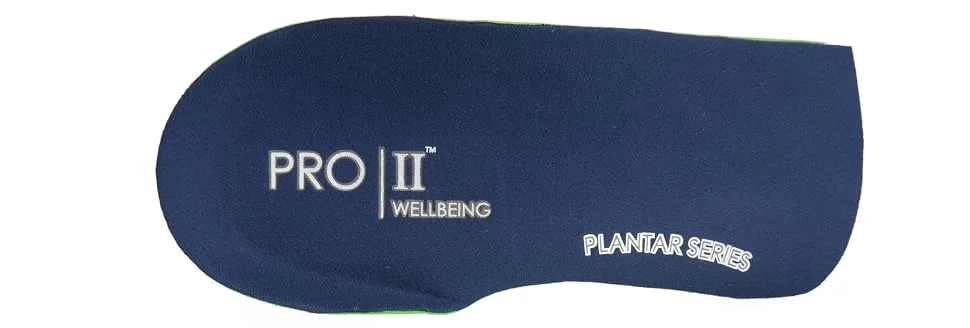 3/4 Orthotic Insole Support Helps Weak and Fallen Arches Also Plantar Fasciitis (11-13 XL) 11/13 UK Blue - 3/4 slim fit orthotics pro 11