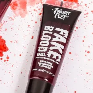 Fright Fest Fake Blood Dark Red 12ml -Halloween makeup vampire fake blood - FF 12ml