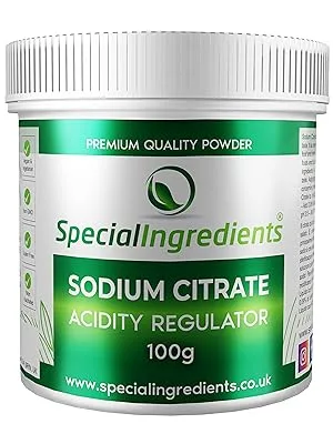 Special Ingredients Sodium Citrate 100g (Buffer Salt) Premium Quality 100 g (Pack of 1) - Sodium Citrate