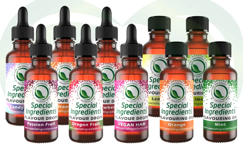 Violet Flavour Drop 30ml Highly Concentrated Versatile Food Flavouring - Vegan Non GMO Gluten Free Violet 30ml - Food Flavourings
