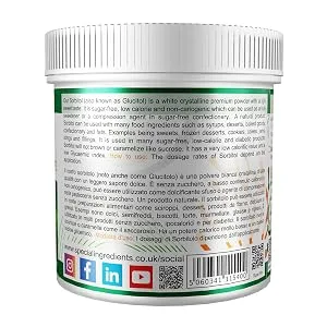 Special Ingredients Sorbitol Powder 1kg Premium Quality Non GMO 1 kg (Pack of 1) - SORBITOL POWDER