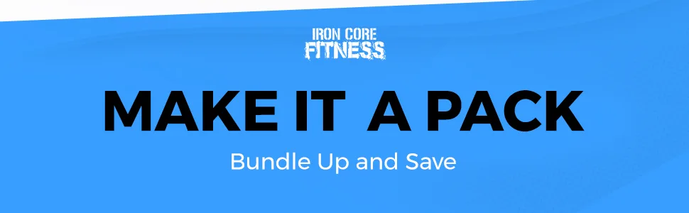 Iron Core Fitness Resistance Bands for Pull Up Assist- Strength Power Flexibility Training at Home or Gym. Ebooks and Workout Chart Included. #2 Red - Make it a pack. Bundle up and save.