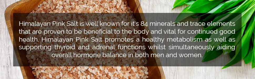 Organic Himalayan Pink Salt | Fine Grade | 2kg | by Elixir Gardens  - known for it
