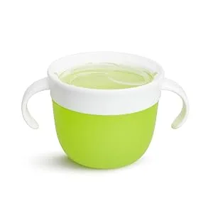Munchkin 2 Piece Snack Catcher Blue/Green 2 Piece Set (Pack of 1) - label