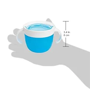Munchkin 2 Piece Snack Catcher Blue/Green 2 Piece Set (Pack of 1) - munchkin