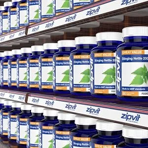 Stinging Nettle 200mg 90 Vegetarian Tablets. Potent Antioxidant. - Stinging Nettle Leaf