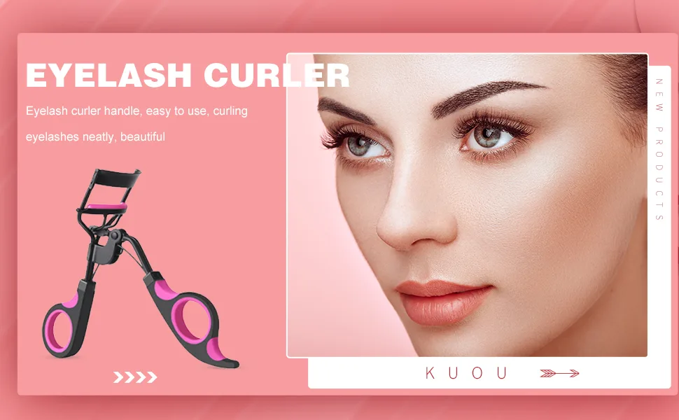 Eyelash Curler Professioner Lash Curler with 5 Silicone Refill Pads Fits All Eye Shape Essential Cosmetic Makeup Curling Tools for Women - product information 1