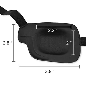 FCAROLYN 3D Eye Patch to Treat Lazy Eye/Amblyopia/Strabismus (Left) - product information 3