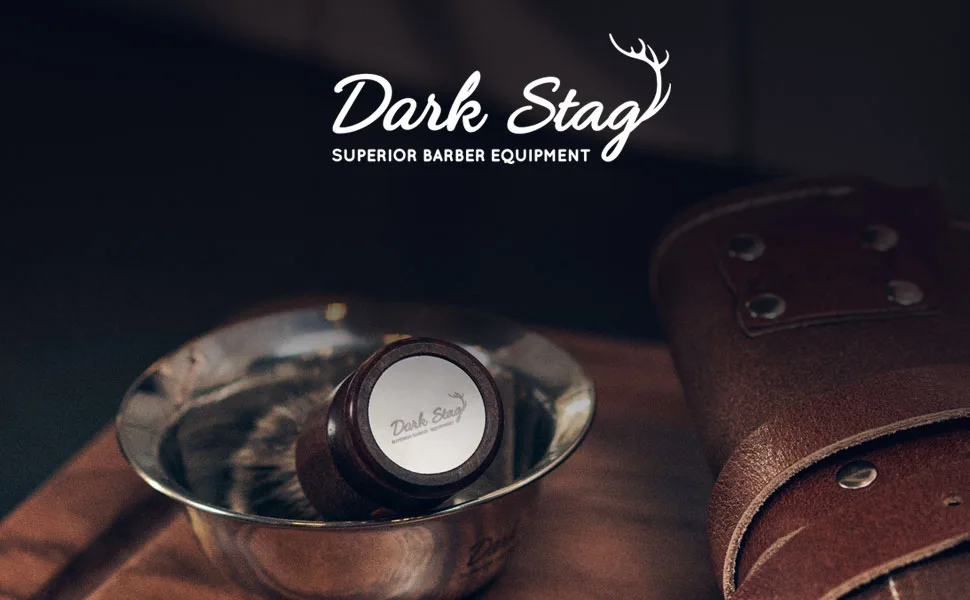 Dark Stag Shaving Bowl - Dark Stag High Quality Specialist Stainless Steel Shaving Bowl