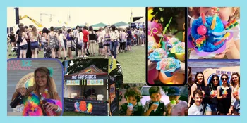 100% Authentic Snow Cone Syrup 500ml Shave Ice Slush (Cherry) - history banner