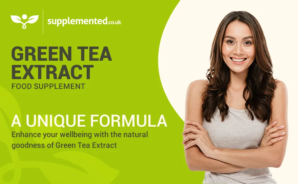 Green Tea Extract 180 Capsules 850mg High Strength Capsules Powerful Antioxidant UK Made. Pharmaceutical Grade - Green Tea