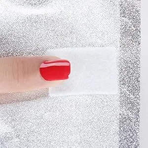 200 Pcs Foil Nail Wraps Remover with 1Pcs Cuticle Pusher Nail Art Soak Off Gel Polish Acrylic Removal - product information 5