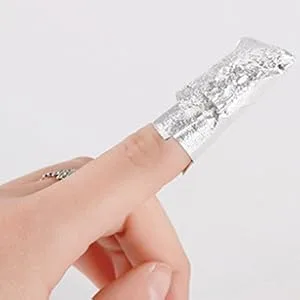 200 Pcs Foil Nail Wraps Remover with 1Pcs Cuticle Pusher Nail Art Soak Off Gel Polish Acrylic Removal - product information 6
