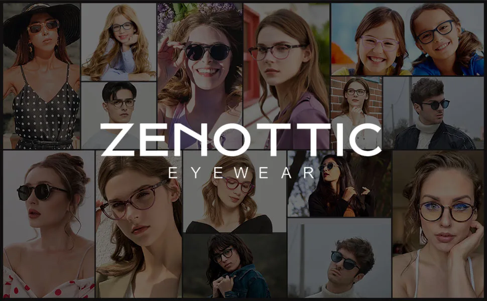 ZENOTTIC Kids Blue Light Blocking Glasses Anti Glare Lens Lightweight Frame Computer Eyeglasses For Boys And Girls Black+crystal - product information 7