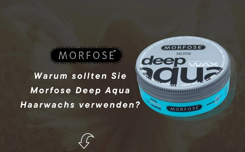 Morfose Aqua Hair Wax (Deep Aqua 175ml) - morfose