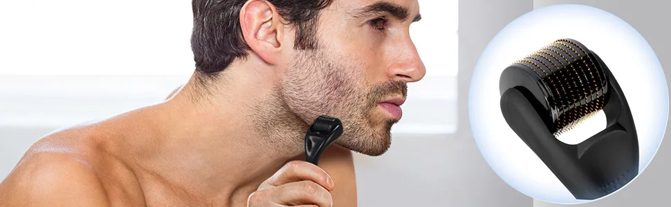 Beard Growth Kit Jane Choi Beard Grooming Tools for Beard Rapid Growth and Thickening Beard Growth Activator Serum Beard Roller Beard Comb/ - beard roller for growth for men