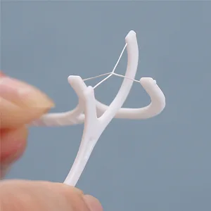 Dental Floss-300 Pcs Dental Floss Toothpick Teeth Stick Tooth Picks Floss Picks Teeth Cleaning (300 Picks) 300 Count (Pack of 1) - high molecuar