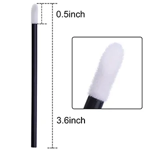 100 Disposable Lip Brushes Make Up Brush Lipstick Lip Gloss Wands Applicator Tool Makeup Beauty Tool Kits (Pink) (100PC) - FEATURES: