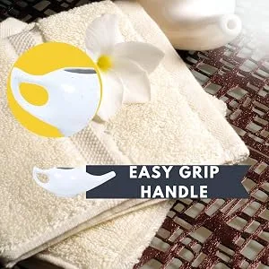 wholelifeobjects Leak Proof Durable Ceramic Neti Pot Comfortable Grip | Microwave and Dishwasher Friendly Natural Treatment for Sinus and Congestion (White) - The Ceramic Material Will Give You the Same Results Year After Year.