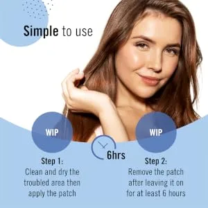 KASCIN Premium Spot Patches 39 Hydrocolloid Patches Spot Stickers Made in Korea Acne Patch for Pimple Acne Patches - simple to use