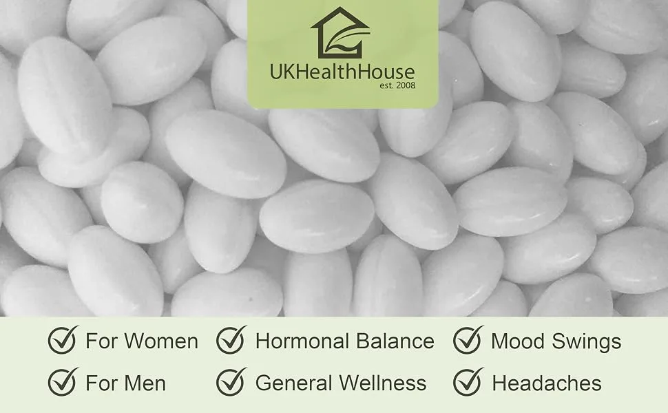 Super Strength Soy Isoflavones Complex Capsules 500mg x 180 - Menopause - Soy Isoflavones-1
