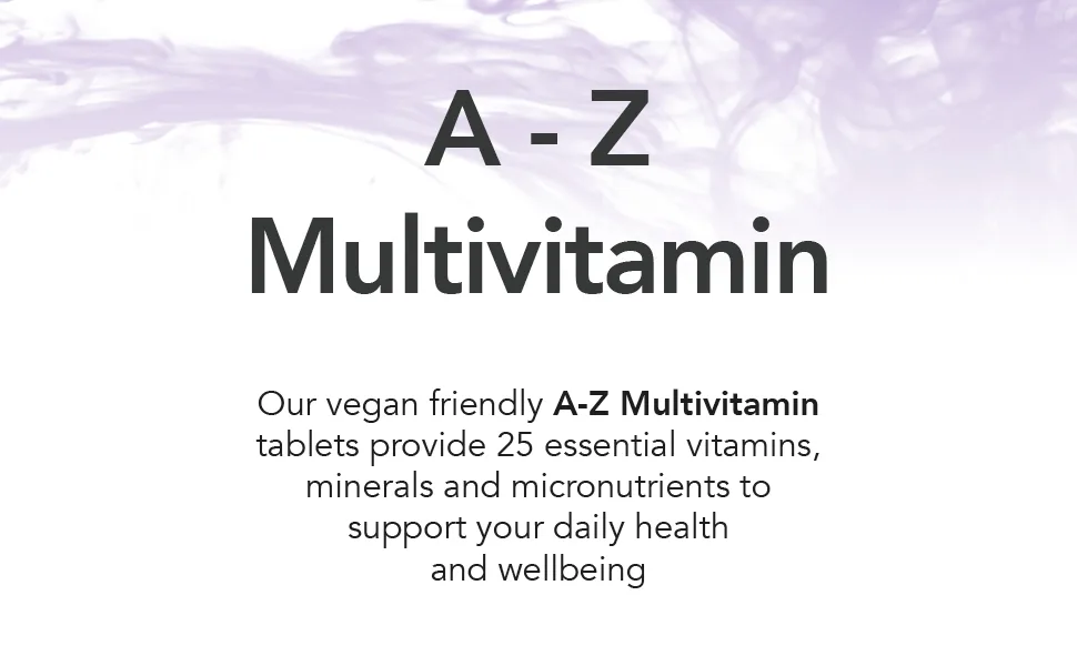 Multivitamin Tablets - Vegan Multivitamin for Women & Men - 90 Tablets - 6 Months Supply - with 25 Essential Active Vitamins & Minerals Jar of 90 Tablets - Multivitamin